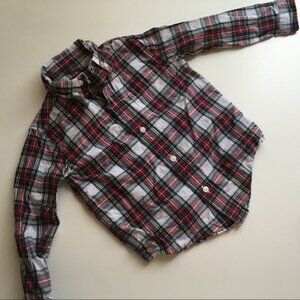 Janie and Jack Plaid Shirt